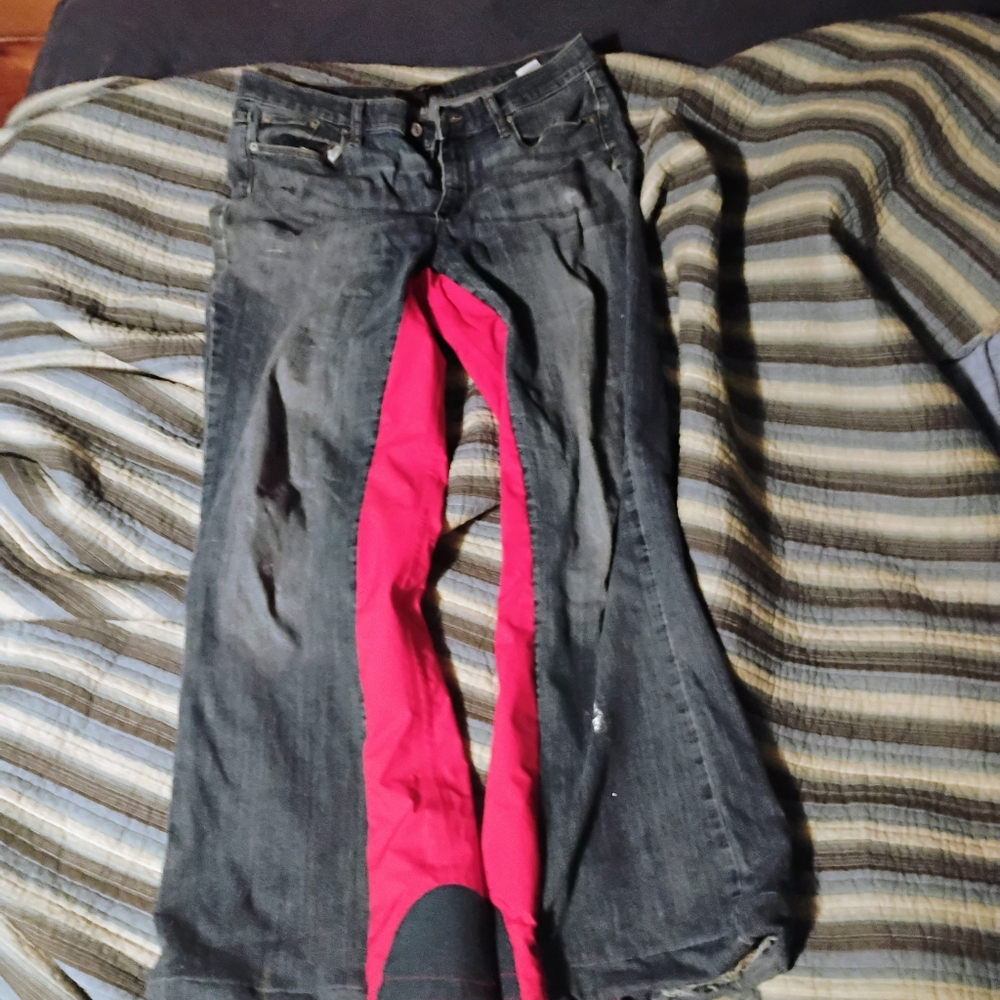 Upcycled jeans